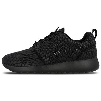 Roshe One DMB Triple Black женские кроссовки черно-черные 807460-001