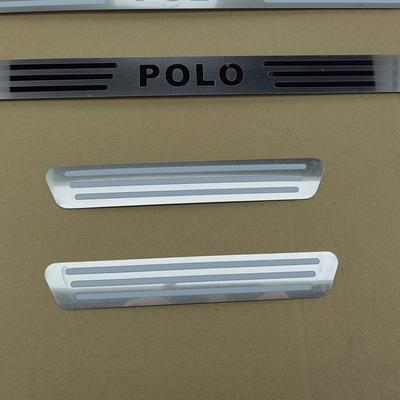 Автомобильный аксессуар для Volkswagen VW POLO 2009-накладка на педаль порога из нержавеющей стали, защита для автомобиля, Стайлинг