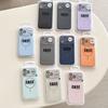 Большое окно жидкий силикон подходит для iPhone17 тонкое кольцо магнитный чехол для мобильного телефона Apple 16 противоударный защитный чехол