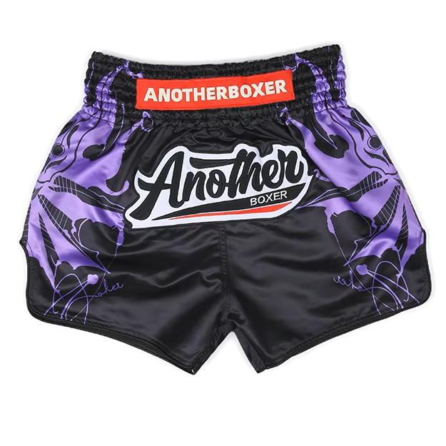 Muay Thai MMA UFC Martial Arts Shorts Pants Kickboxing Boxing Fight Unisex Men Women Kid Trunk Quick Dry Print Elastic Polyester Training