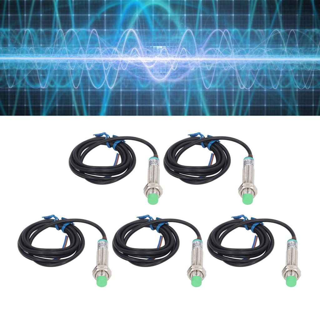 5PCS 2 Wire NO Proximity Switch Distance Detection Approach Sensor Normally Open 10‑36VDC