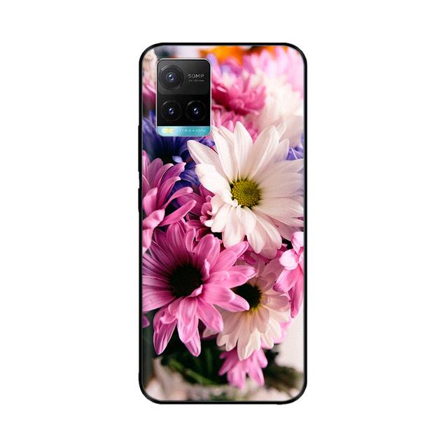 Чехол для Vivo Y21 2021, чехол для Vivo Y33s, силиконовый чехол для задней панели телефона Vivo Y21s Y33s, чехол Y 21, черный бампер Vivoy21, чехлы из ТПУ
