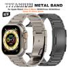 Titanium Luxury Band for Apple Watch Series10 46mm 42mm 44 45mm 38 40 41mm Ultra1/2 49mm Business Strap for iWatch Series 9 7 Se 6 8 5 4 Bracelet