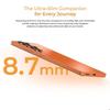 Smartphone 4G OUKITEL C66 24GO+512GO Écran 6,73" 120Hz 5000mAh Telephone Portable Android 16 64MP Telephone Dual SIM/NFC/GPS Orange