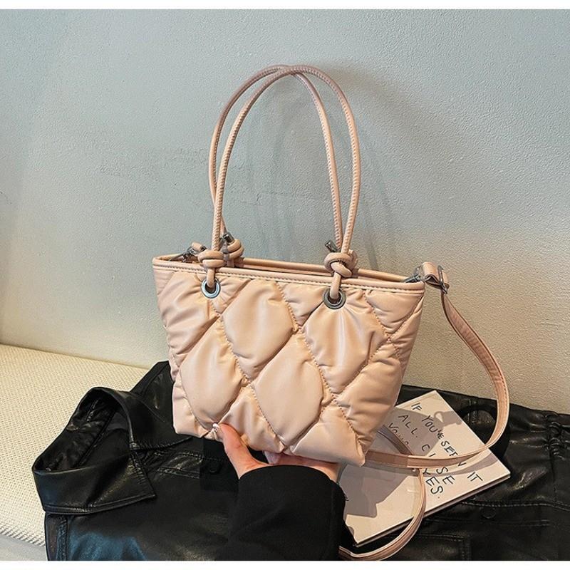 Ielgy Portable Large-Capacity Tote Bag Fashion Simple Casual One-Shoulder High-End Messenger Bag