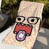 Мультяшное полотенце D-Domo K-Kun Быстросохнущие пляжные полотенца подходят для бассейнов, кемпинга, йоги и спортзала