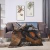 A-Assassins Game C-Creeds Fashion Flannel Blanket  Warm Soft Bedding Throws for Home Decor Airplane Bedspread Sofa Bed Cover