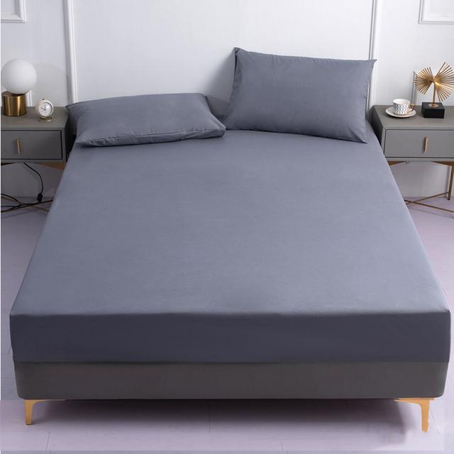Водонепроницаемый чехол для односпальной двуспальной кровати, простыня высокого качества для мочеиспускания, противоскользящий пылезащитный чехол для матраса