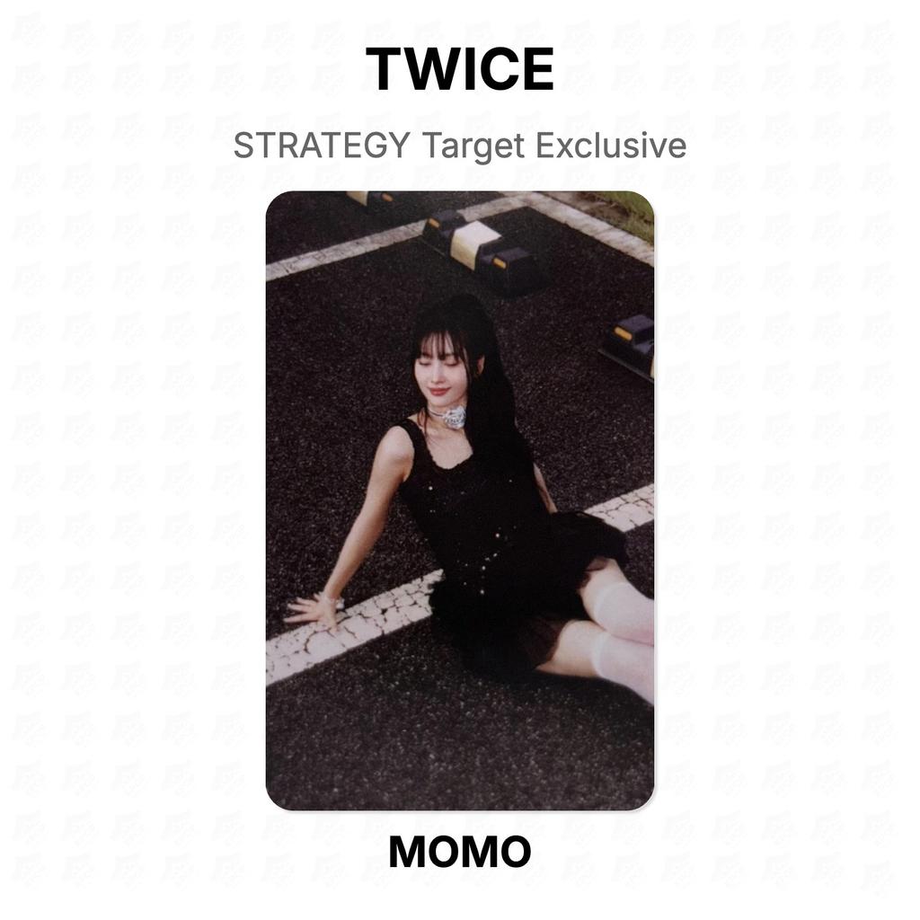 Twice STRATEGY Эксклюзивная официальная фотокарточка Target