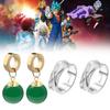 Dragon Ball Super Goku Black Accessories With Earrings And Ring For Anime Costume Parties