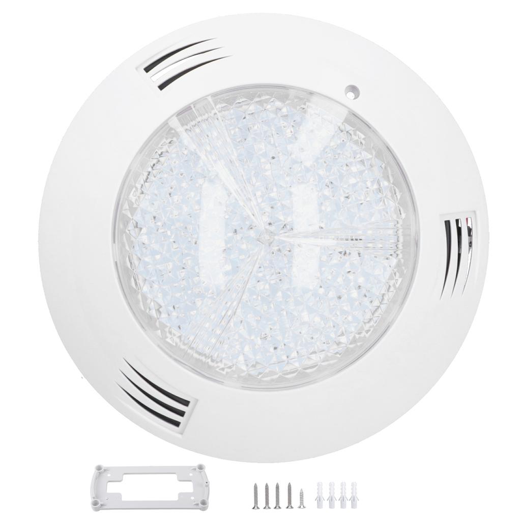 Underwater Lamp IP68 Waterproof Wall Mounted LED Swimming Pool Light AC12V White Light25W 2500LM