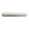 Sanuki Уход за звуком раздвижных дверей, цвет Off-White Coconi SC-100 WH. Габаритные размеры: Глубина 2,5 см, Высота 3 см, Ширина 23,4 см.