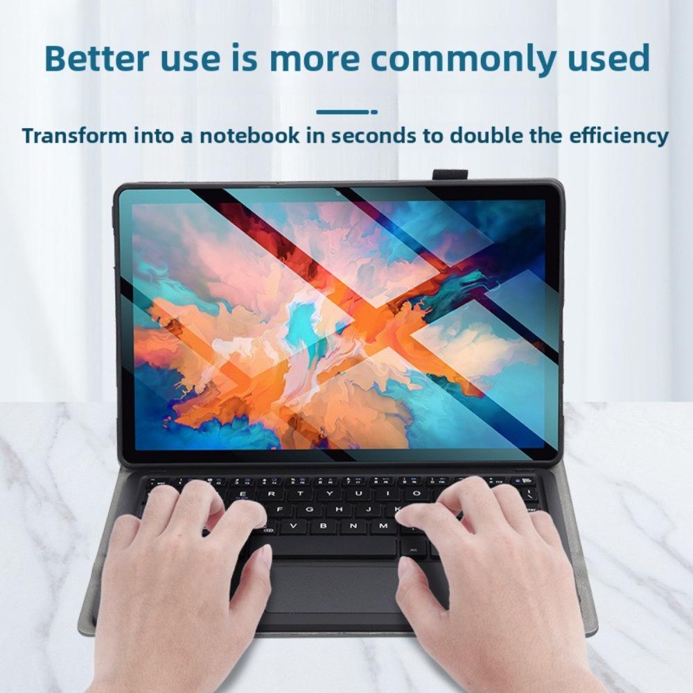 Кожаный чехол для планшета Lenovo Xiaoxin Pad Pro 2023 115 дюймов с беспроводной Bluetooth-клавиатурой