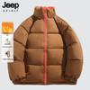 Мужская куртка-пуховик JEEP SPIRIT свободного кроя со стойкой