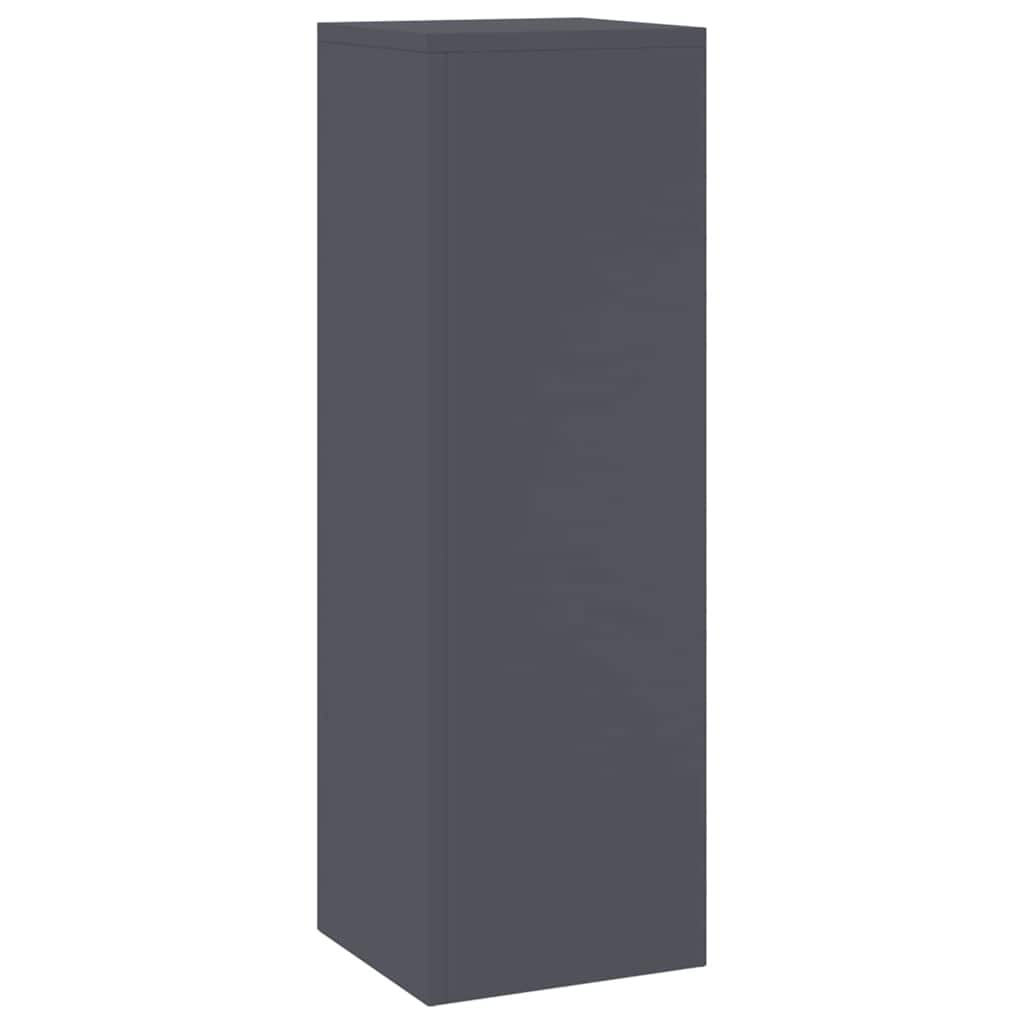 Plant Stand 2 pcs Anthracite 24 x 24 x 75 cm Steel