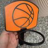 Portable Stress Relief Basketball Hoop for Wall or Desk Mount Entertainment Home and Office Indoor Entertainment Toy