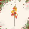 Artificial Maple Leaves Branch Fake Plant Fall Pick for DIY Wreath Floral Arrangement