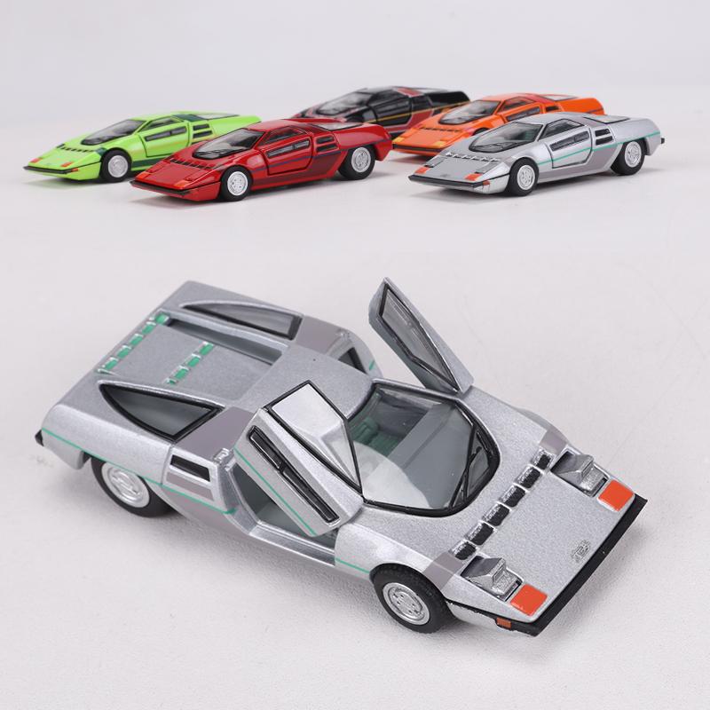 ТЕНЬ 1:64 Купольная Zero Дверь-Ножницы Суперкар Модель Автомобиля из Сплава Может Включать Свет И Открывать Дверь