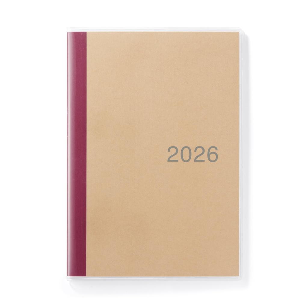 MUJI 2026 A5 Ежемесячный, начиная с декабря, A5 84854446 Планировщик, 2025,