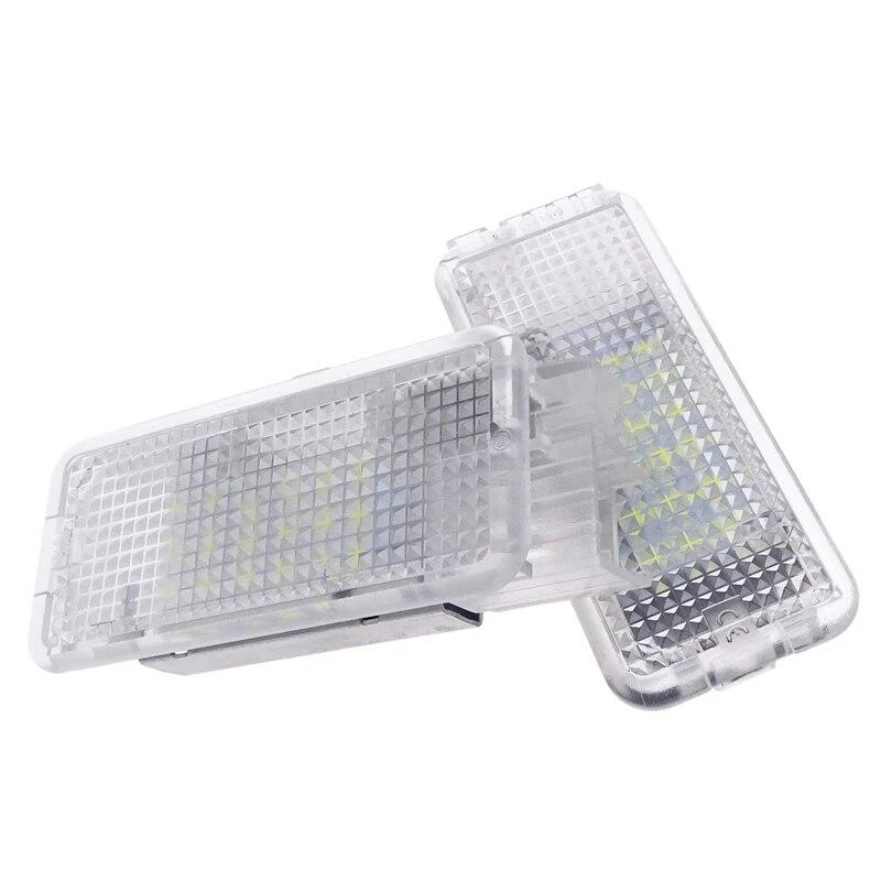 1 пара автомобильных светодиодных внутренних ламп 12 В, светодиодная лампа для перчаточного ящика, лампа багажника для Peugeot 206 207 306 406 307 406 407 607 806 308 3008