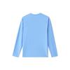 Anta Solid Color Round Neck Pullover Slim Fit Long Sleeve Swimwear Men Swimwear Clear-Sea-Blue 1823531452-1