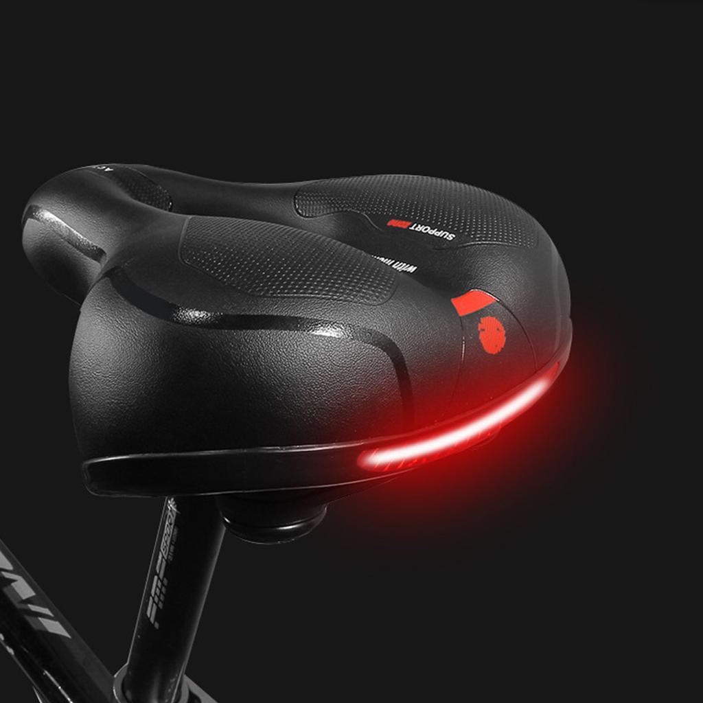 Bicycle Seat Cushion Super Soft Seat Anshan Ground Bike Seat Cushion Thickened Silicone Shock-absorbing Universal Seat Bicycle Accessories