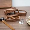 Engagement Ceremony Earrings Organizer Wooden Storage Box Ring Box Presentation Box Ring Bearer Box