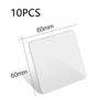 10pcs Super Strong Double Sided Nano Stickers Wall Hangings Sticky Tape Resistant Adhesive Patch