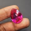 Natural Pink Ruby Loose Gemstone Pear Jwelery Making 31.05 ct for Jewelry Making and Gem Collections