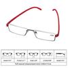 Vision Care TR90 Ultralight Reading Glasses Semi Rimless Reader Eyeglasses Half Frame