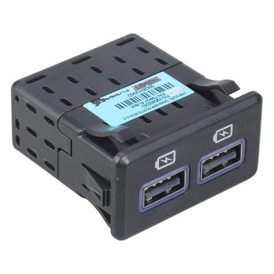Пластиковый вспомогательный USB-разъем с интеллектуальной зарядкой, простой в установке, USB-адаптер для автомобилей