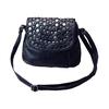 Black Women Pu Rivet Stud Crossbody Bags Female Women Messenger Bags Purses and Shoulder Bag