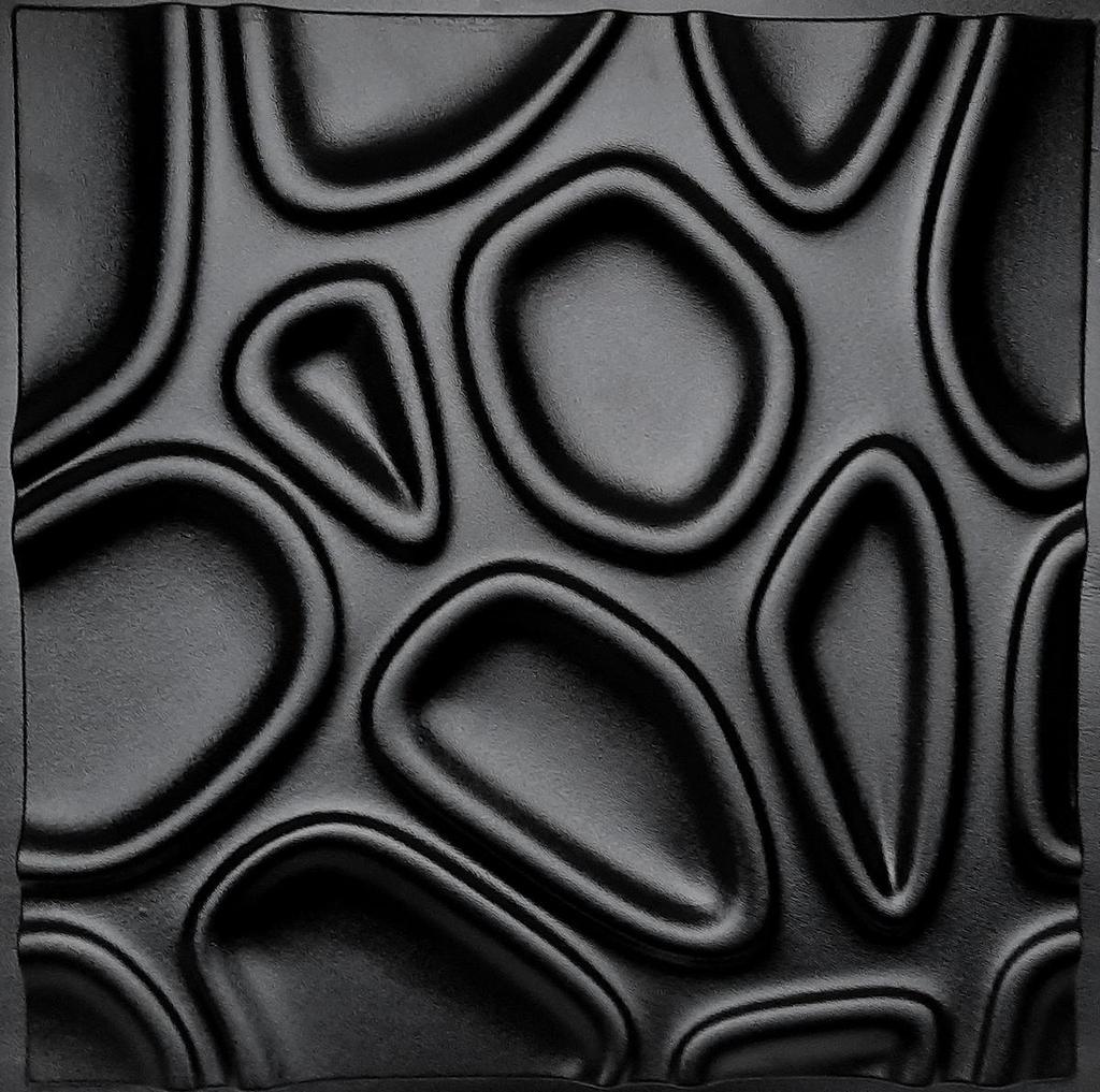 3D стеновая панель Форма для гипсовой, гипсовой или бетонной плитки для декоративных стеновых панелей "Капсула"