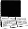 AUGSHYO Music File, Writable, A4 Size, Sheet Music Holder, Piano, Brass Band, Band File, Music Binder, Composition, Performance (66 Sheets)