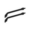 Motorcycle Z2 Type Repair Replacement Middle Mirror 2 Pieces Stays, Black, 10mm,