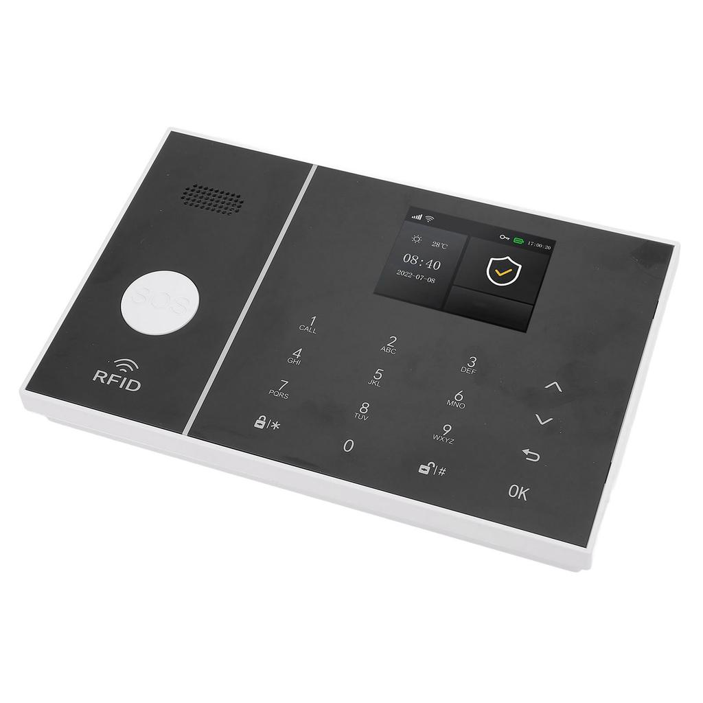 Домашняя беспроводная система сигнализации безопасности WiFi GSM 2G 2.4in TFT экран пульт дистанционного управления датчик двери окна