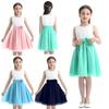 Kids Girls Chiffon Wedding Bridesmaid Party Dance Prom Flower Dress