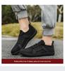 Женские дышащие осенние кроссовки Flyknit для ходьбы - Широкий носок, Мягкая подошва, Удобные, Большого размера, Унисекс, Повседневная обувь