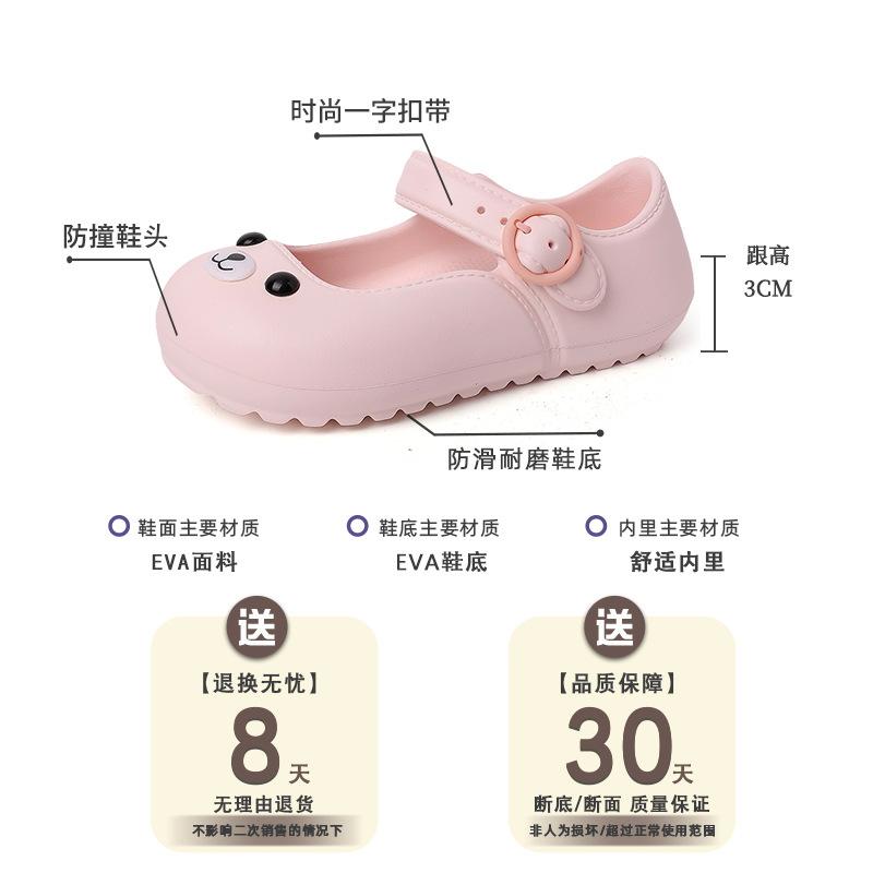 Модная мягкая милая мультяшная сумка-голова щенка, летние новые женские шлепанцы из ЭВА, универсальная крутая обувь