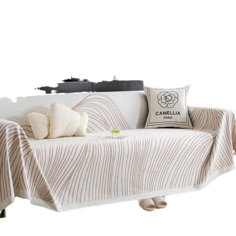Cool Ice Silk Sofa Cover Towel Summer Summer Non-Slip Sofa Cover Sofa Seat Cushion for Summer