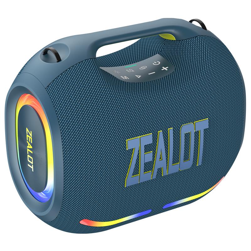 Good Quality High Power 120Watts Speaker Zealot ZE01 Wireless Subwoofer Portable Wireless Speaker for Camping Outdoor