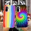 Чехол для телефона с красочным рисунком Rainbow Art для Xiaomi 12 11T 10 9 Redmi Note 11 10 10S Pro Redmi 9 9A 8, прозрачный чехол для телефона