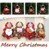 Christmas Tree Pendant Three-Dimensional Santa Claus DIY Christmas Tree Decoration Christmas Non-Woven Fabric Pendant Children's Gift