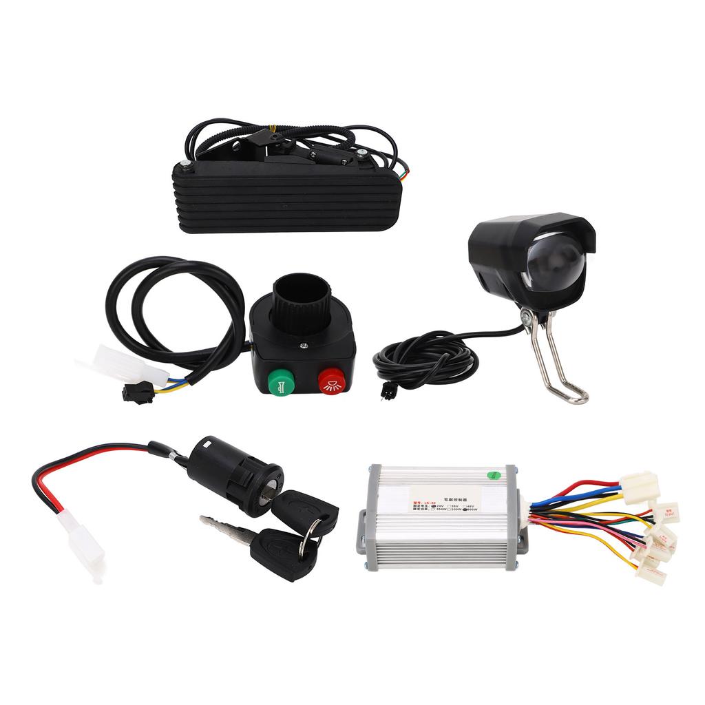 Комплект для переоборудования электрического велосипеда с щеточным контроллером и педальным акселератором 24 В 800 Вт