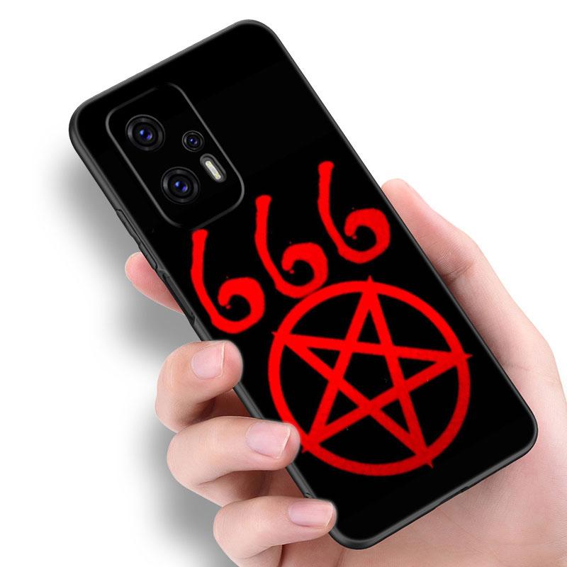 Demonic Satanic Scary Skull Phone Case For Xiaomi POCO F2 F3 M2 M3 M4 X3 X4 Pro NFC F4 GT 5G F1 X2 C3 C31 C40 M5S Black Cover