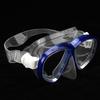 MK‑503 Adult Diving Goggle Silicone Face Shield Glasses Snorkeling Equipments Blue