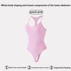 Body-shaping Vest with Back Support and Thong-style Fastening Postpartum Slimming Bodysuit