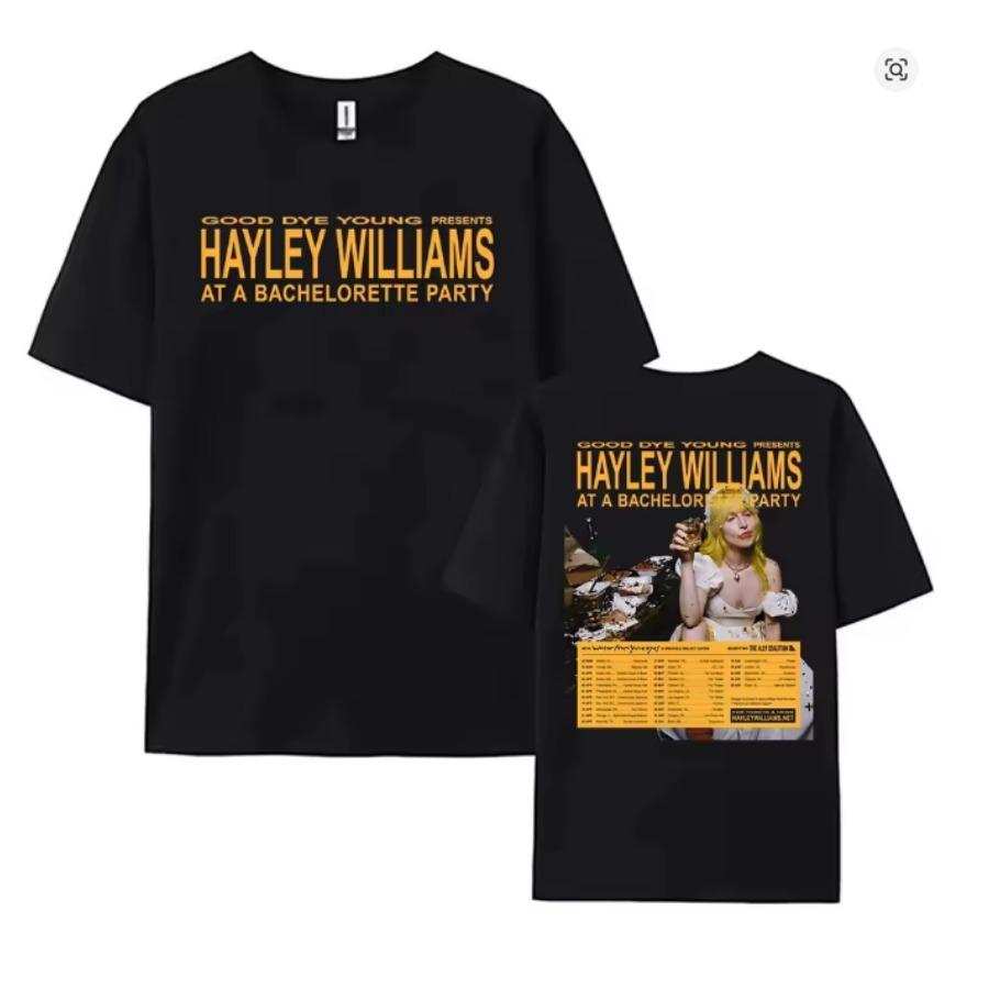 Hayley Williams Merch T Shirt Unisex Unisex Casual Short Sleeve Tee Shirt Unisex Fashion Aesthetic Trend Y2k Tshirt Streetwear