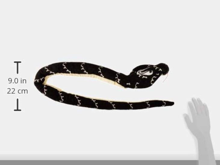 137cm Wild Republic Hooded Cobra Snakesss Soft Toy