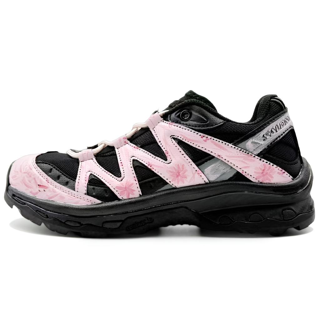 SALOMON XT Quest Низкие Беговые Кроссовки Унисекс Черно-Розовые 410139(Команда1181-1 С)